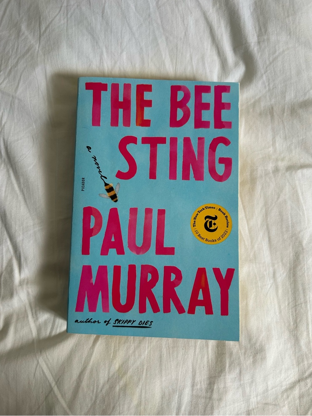 3/25$ The bee sting book by Paul Murray